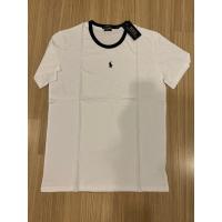 ราคา เสื้อยืด Polo Ralph Lauren สีขาวคอกลม ของแท้ 10000000% (22056462897)