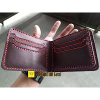 ราคา กระเป๋าสตางค์ผู้ชายหนังแท้พับ (13116998396)