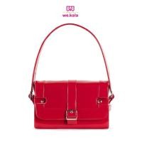 ราคา House Of We.Kala - กระเป๋าสะพายไหล่ผู้หญิง Maroon เรียบหรู Noon Shoulder Bag (24187481427)