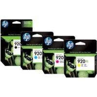ราคา หมึก Hp 920xl Bk HP 920 XL C M Y ของแท้ 100% ล้างสต็อก. (14971103984)