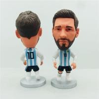 ราคา Soccerwe ตุ๊กตาฟุตบอลคลาสสิกความสูง 7 ซม. Messi Mbappe (18481849268)