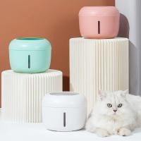 ราคา น้ำพุแมว เครื่องกรองน้ำสะอาด candy pastel​ ให้น้ำอัตโนมัติ 2.5L Drinking Cat Fountain (10749638339)