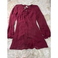 ราคา เดรสสีแดง งานป้าย Forever 21 (2999328691)