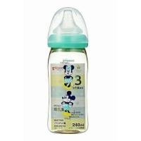 ราคา ขวดนมพีเจ้นสีชา ลายมิกกี้&มินนี่สีเขียว pigeon พีเจ้นสีชา (2512107949)
