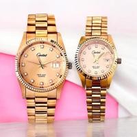 ราคา นาฬิกาข้อมือ CADET Quartz ผู้ชาย ขนาดตัวเรือน 35 มม.ผู้หญิง ขนาดตัวเรือน 28 มม. ตัวเรือน กรอบ หน้าปัดสาย Stainless steel (29208282984)