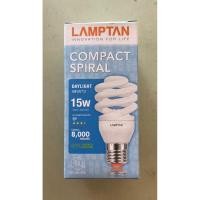 ราคา หลอดตะเกียบ 15w Compact Spiral Lamptan (44404239947)