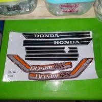 ราคา สติ๊กเกอร์ติดรถรุ่น ดรีมคุรุสภา/ดรีมเก่า/ดรีมท้ายเป็ด/ HONDA ปี 86 (25851472712)