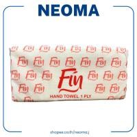 ราคา กระดาษเช็ดมือแบบแผ่น FIN 1 ชั้น​ 300​ แผ่น (22778520216)