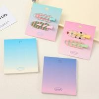 ราคา พร้อมส่งร้านไทย แป้นกระดาษ แป้นกิ๊บทูโทน กระดาษติดกิ๊บ 50 แผ่น (27412629787)