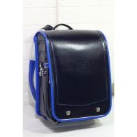 ราคา กระเป๋านักเรียนญี่ปุ่นสีดำ ขอบน้ำเงิน (มือสอง) (41202584111)