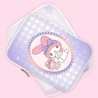 ราคา กระเป๋าแท็บเล็ต Kuromi Sanrio สำหรับ iPad 11th Gen A3355 Pro 13 11 2024 M4 12.9 M2 เคส Air 11 13 M3 10th 10.2 9th 8th Air 6 5 4 กระเป๋ากันน้ำสำหรับ iPad Pro 11 Mini 6 7 Generation (27479139098)
