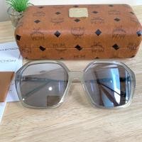 ราคา [[พร้อมส่งแท้%]] MCM Translucent Grey Hexagonal Ladies Sunglasses MCM700SA 050 60 (27113535352)