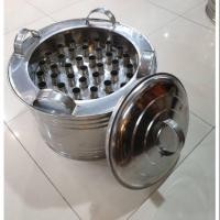 ราคา ถังไอติมหลอด ไอติมโบราณ ถังหมุน ขนาด 40 หลอด ทำจากสเตนเลส คุณภาพดี (6935112926)