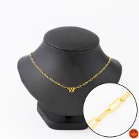 ราคา LSW สร้อยคอทองคำแท้ 1 สลึง (3.79 กรัม) ลายโซ่ฝรั่ง NC-24 (2813592748)