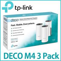ราคา TP-LINK TPLINK Deco M4 3 Pack Whole Home Mesh Wi-Fi System (12153788881)