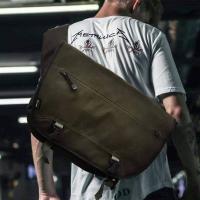 ราคา กระเป๋าmessenger มือสอง แบรนUNIQLO งานนอกจาก Japanที่คราวนี้ใช้วัสดุกันน้ำอย่างดีเเละทนทานกับผ้า CORDURA (10151086253)