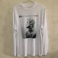 ราคา เสื้อแขนยาวสีขาว h&m ลายจัสติน size M อก 40” (18786897475)