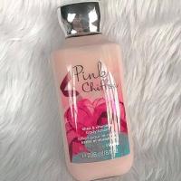 ราคา Bath & Body Works Pink Chiffon Shea & Vitamin E Body Lotion 236ml. ของแท้ (10540822955)