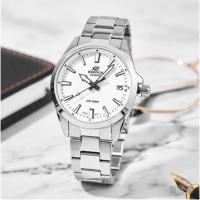 ราคา นาฬิกา Casio Edifice รุ่น EFV-100D-7A นาฬิกาผู้ชาย สายแสตนเลส หน้าปัดขาว -ของแท้ 100% รับประกันศูนย์ CMG 1 ปีเต็ม (12606882823)