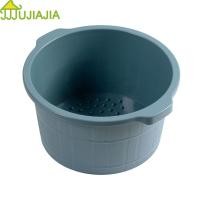 ราคา jujiajia PP อ่างแช่เท้านวดตัวหนาทนความร้อน (3087907759)