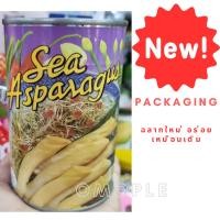 ราคา หน่อไม้ทะเล ในน้ำเกลือ เป๋าฮื้อเส้น เบอร์ 0 ของแท้ Sea Asparagus ตรา Ocean Blue 425กรัม ฉลากใหม่ ! (21376029428)