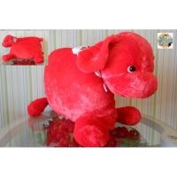 ราคา ❣️ตุ๊กตาหมอนกอดน้อง#หมากระเจี๊ยบ ตัวนุ่ม~~~ ( ลิขสิทธิ์แท้✅#HuddleCuddle ) (25163825366)