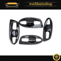 ราคา ถาดรองมือเปิดประตู สี Black Carbon Np300 Navara Nissan 2, 4 ประตู ปี2014 - 2018 (7177409731)