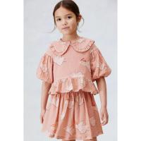 ราคา H&M(เอชแอนด์เอ็ม) เสื้อเบลาส์แขนพัฟซูร์ซัคเกอร์ เด็กผู้หญิง 1263182_1 (27222798384)