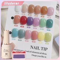 ราคา [ของขวัญฟรี] Miss Gooey Nail Polish Gel Foam Summer New White Ice Jelly Naked Nail Art Special diy High Quality HO (42955156916)