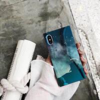 ราคา [ใส่โค้ดลดค่าส่ง] เคสเหลี่ยม นิ่ม หมีดาว IPhone 6/6s/6+/6s+/7/7+/8/8+/X (1285662659)
