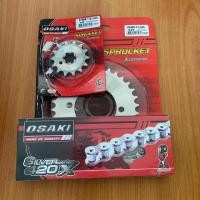 ราคา โซ่สเตอร์ชุด spark135 14-32 112l Osaki (6537811704)