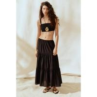 ราคา H&M(เอชแอนด์เอ็ม) กระโปรง Maxi ผ้าลูกไม้แต่งดีเทลด้านใน ผู้หญิง 1277604_1 (28986930170)