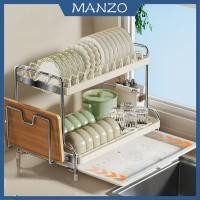 ราคา มัลติฟังก์ชั่ชามครัวและชั้นวางจานระบายน้ำชั้นเก็บหลายชั้นเก็บสก์ท็อปสำหรับห้องครัวจัดชั้นวางช้อนส้อม (27213683773)