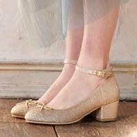 ราคา รองเท้าคัชชูญี่ปุ่น สีทอง (5342848687)