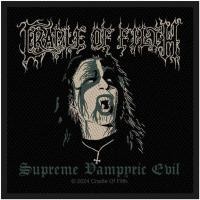 ราคา อาร์มติดเสื้อวง Cradle Of Filth Standard Patch: Supreme Vampyric Evil ลิขสิทธิ์ของแท้ UK (41855476472)