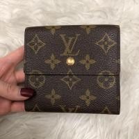 ราคา กระเป๋าสตางค์ LV wallet 2หน้า ของแท้ สภาพดี ไม่มีตำหนิหนัก (6134521605)