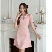 ราคา เดรสสีชมพูออกงานงานแต่ง เพื่อนเจ้าสาว (29088561599)