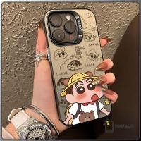 ราคา เครยอนชินจัง เคสไอโฟน เข้ากันได้สำหรับ iPhone 15 14 13 12 11 Pro XS Max XS XR X 7P 8P เคส ลายการ์ตูนชินจัง เคสไอโฟนสวยๆ (43059906009)