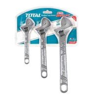 ราคา Total รุ่น THTK1013 ประแจเลื่อน 3 ตัวชุด ( 6 นิ้ว + 8 นิ้ว + 10 นิ้ว) รุ่น THTK1013 ( 3 Pcs Adjustable Wrench Set ) (19270658440)