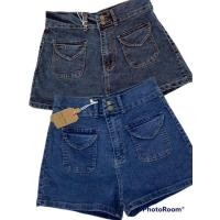 ราคา กางเกงยีนส์ขาสั้นสาวอวบ เนื้อผ้ายืดแต่งกระเป๋าเก๋ กางเกงยีนส์ไซส์ใหญ่ กางเกงยีนส์บิ๊กไซส์ 34-44 / 2XL-7XL (10982669886)