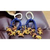 ราคา ยางมัดผมดอกไม้ผ้าฝ้าย คละแบบ handmade (4602209758)