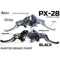 ราคา ปั้มบน (Adelin) CNC PX-28 ข้างขวา/ซ้าย ลูกสูบ14mm มีให้เลือกสี (19795490533)