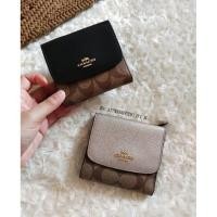 ราคา COACH SMALL WALLET กระเป๋าสตางค์ 3 พับ แท้ % (4231655578)