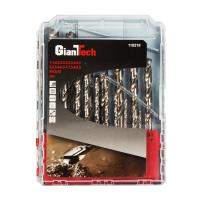 ราคา GIANTTECH ดอกสว่านเจาะเหล็ก รุ่น 118219 (ชุด 19 ชิ้น) (18012754745)