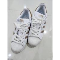 ราคา Adidas superstar pink gold มือสอง ไซส์ 230 US 6 UK 4.5 (22487069254)