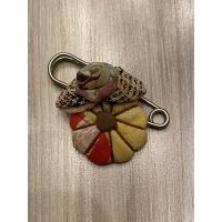 ราคา เข็มกลัด MARNI มือ2 ของแท้ % ซื้อจาก shop MARNI ที่ LONDON จะใช้ติดเสื้อ หรือติดกระเป๋าได้ค่ะ (29431252470)