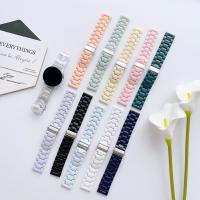 ราคา สายนาฬิกาข้อมือสมาร์ทวอทช์ เรซิ่น 20 มม. 22 มม. สําหรับ Samsung Casio Huawei Fossil Withings Smart Watch (22571398901)