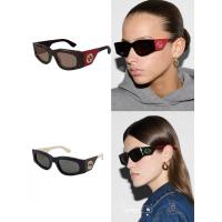 ราคา ของแท้ GUCCI แว่นกันแดดกรอบรูปไข่ (26813183503)