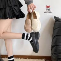 ราคา รองเท้าส้นหนา สไตล์วินเทจแนวอังกฤษย้อนยุค น้ำหนักเบาใส่สบายพื้นนุ่มใส่นานๆไม่เจ็บเท้า (สินค้าอยู่ไทยพร้อมจัดส่ง) (29632854006)