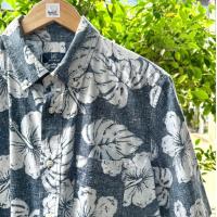 ราคา เสื้อฮาวายมือสอง Size XL (อก 46") แบรนด์ GEORGE - ผ้า Cotton เสื้อฮาวายหุ่นหมี (28679310855)